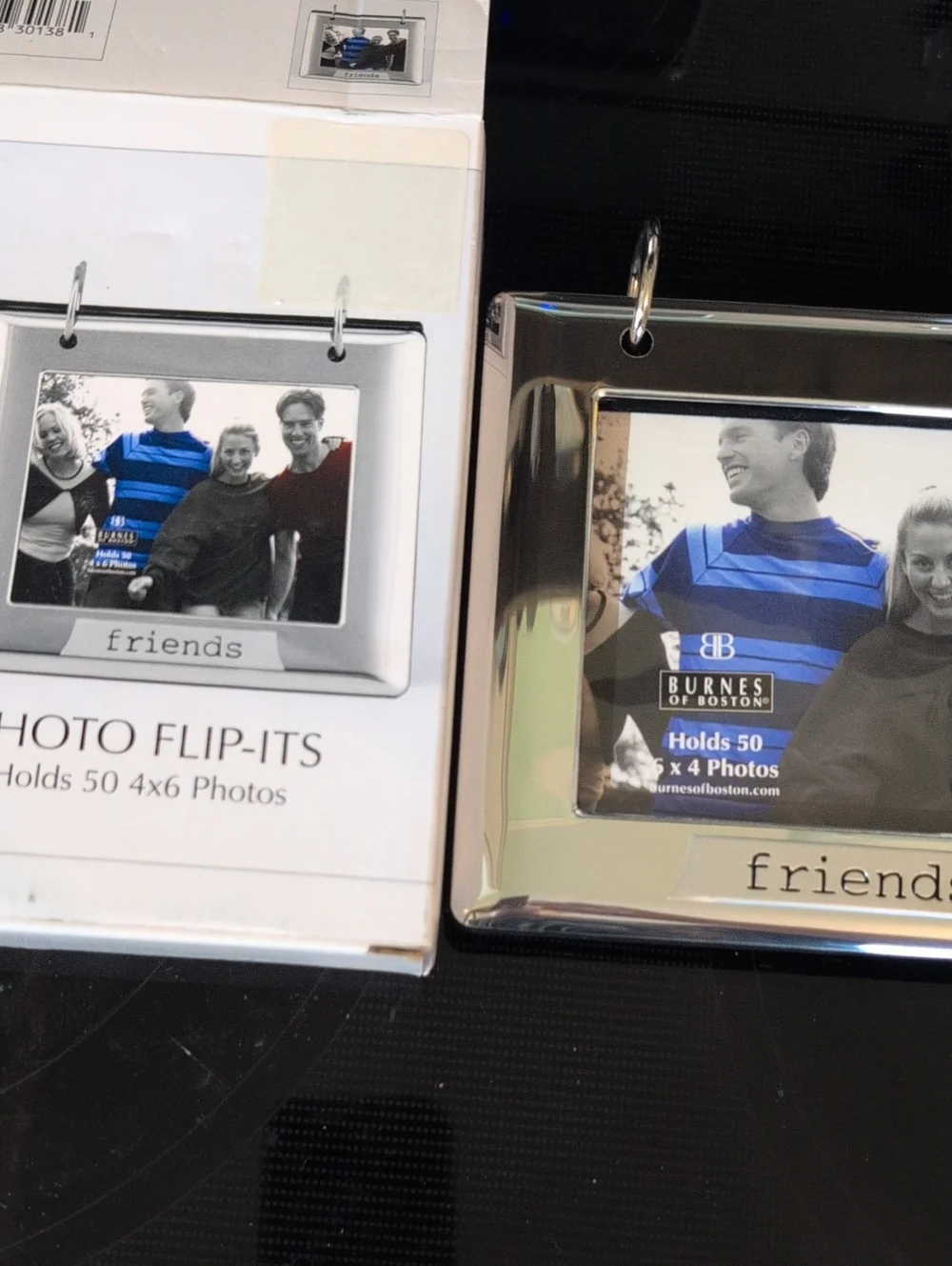 Burnes Of Boston Silver 'friends' Hanging Photo Frame